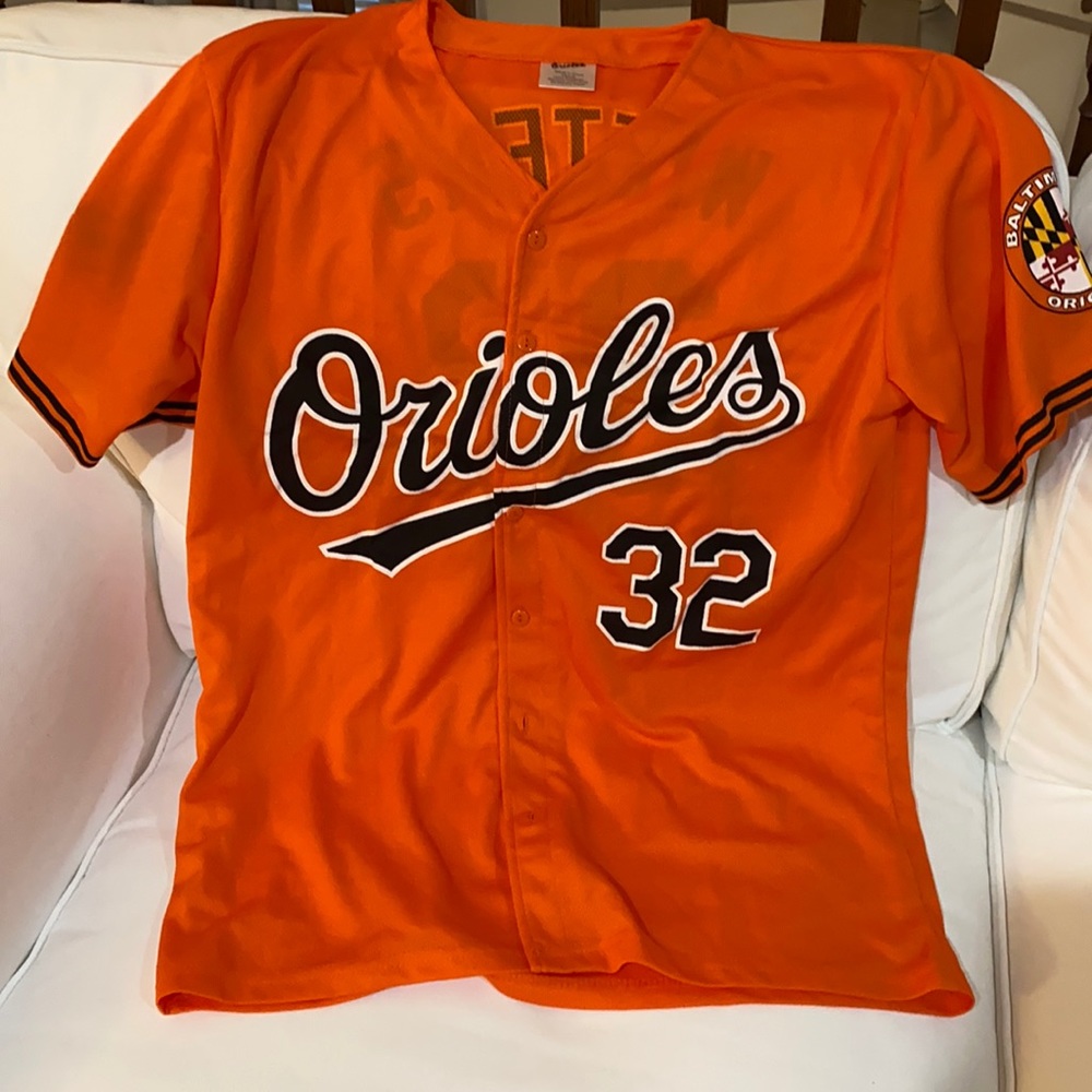 Orioles fan giveaway jersey